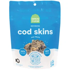 Open Farm Dehydrated Cod Skins Dog Treats 63 g