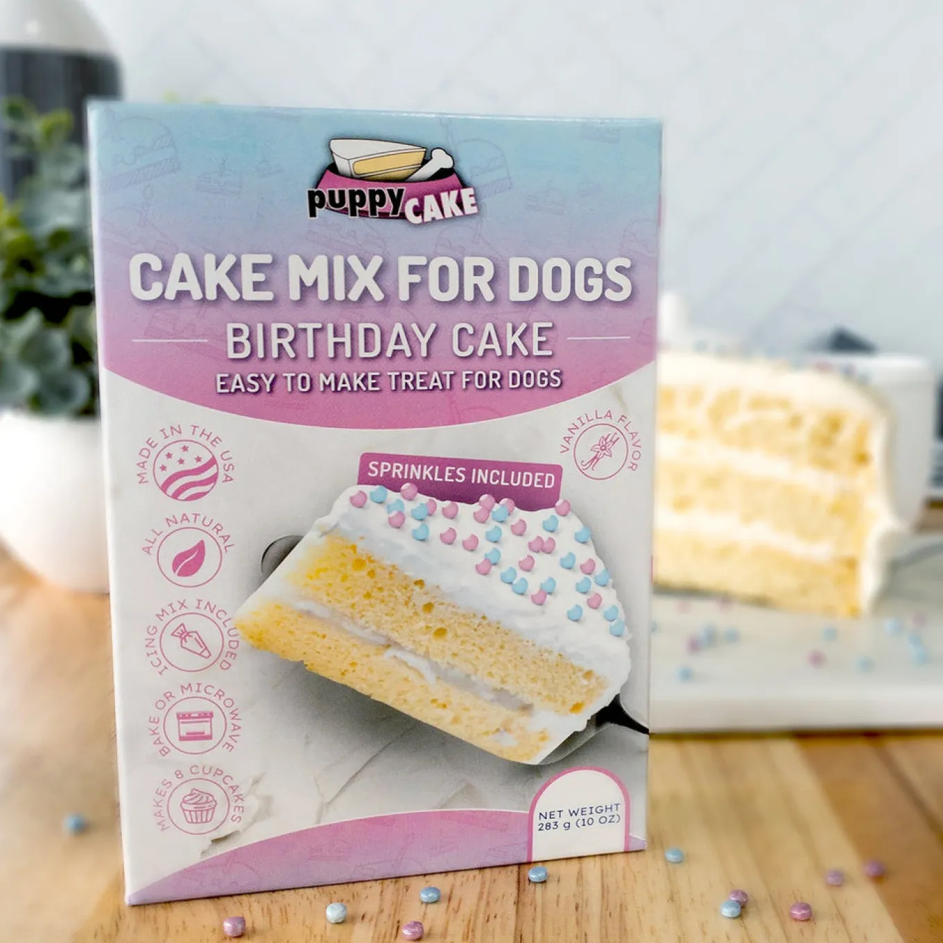 Puppy Cake Birthday Cake Mix 283 g