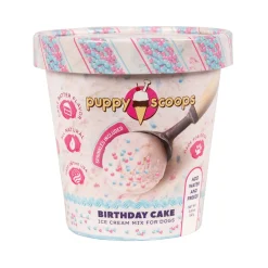 Puppy Scoops Birthday Cake Ice Cream Mix 160 g