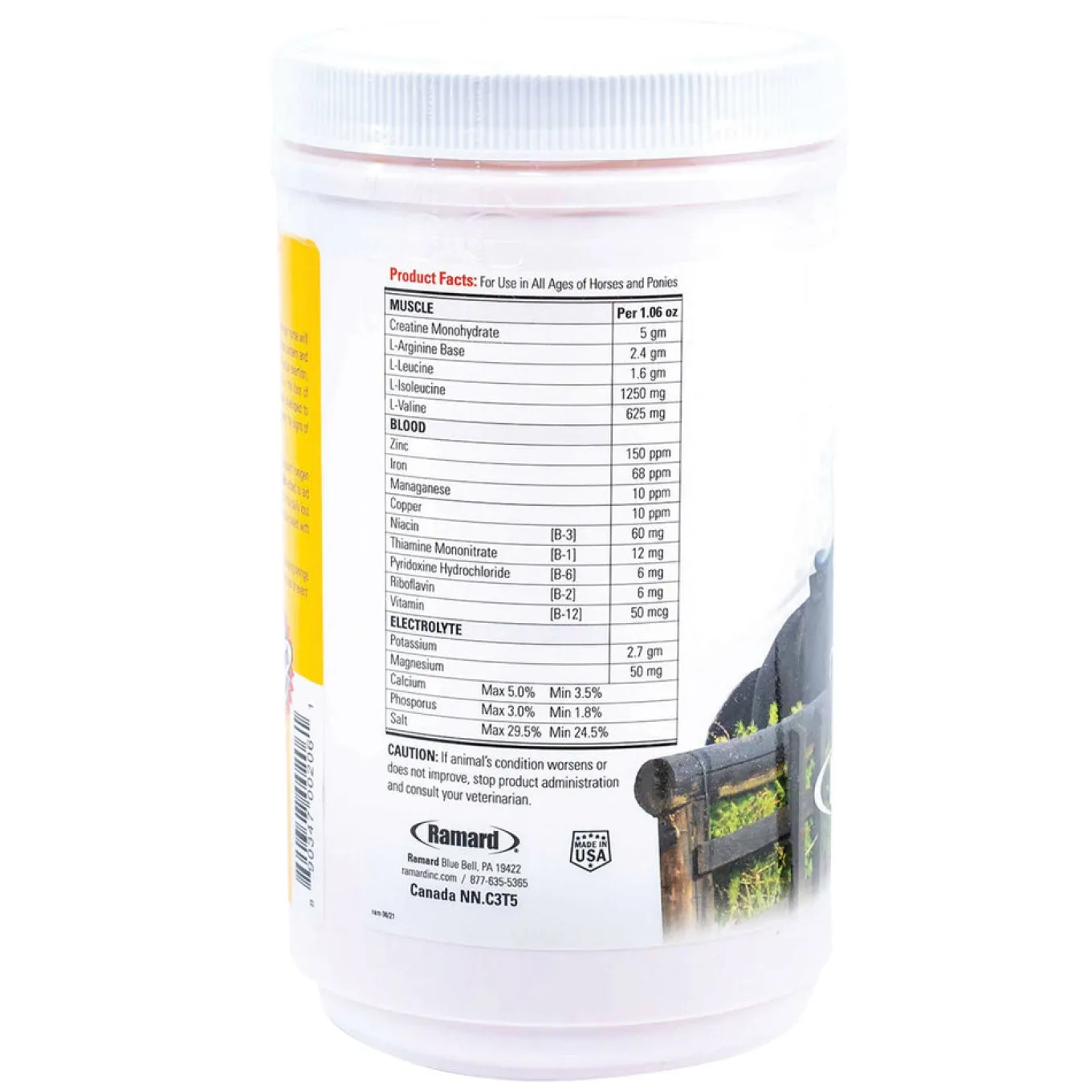 Ramard Total Blood Fluids Muscle 900 g