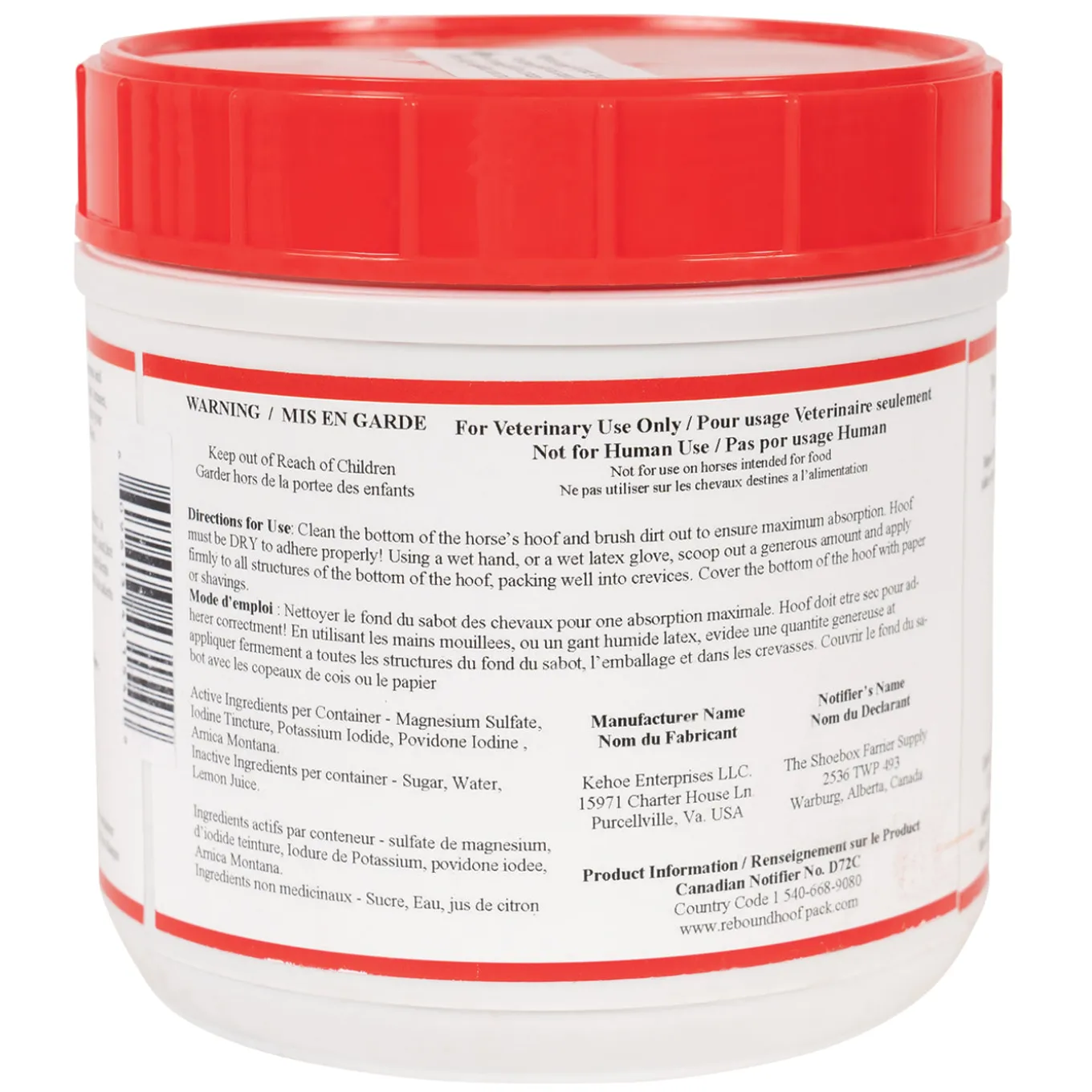 Rebound Hoof Pack 1.6 kg
