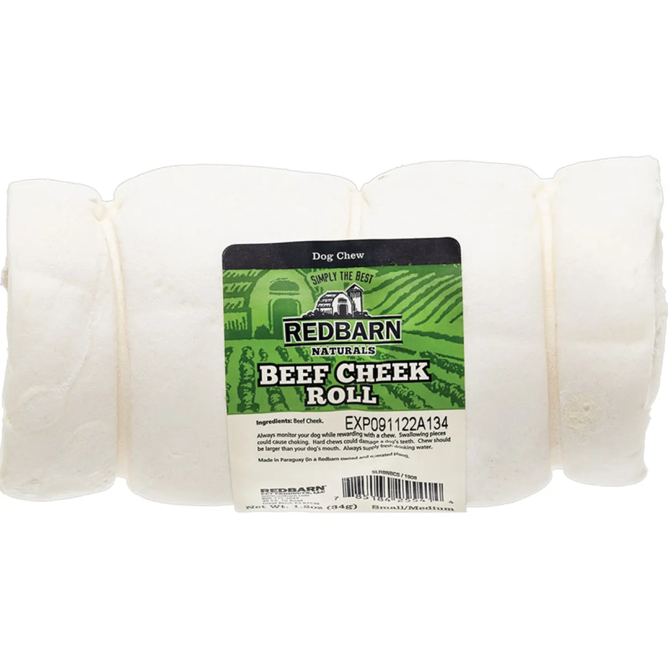 Redbarn Beef Cheek Roll Dog Chew