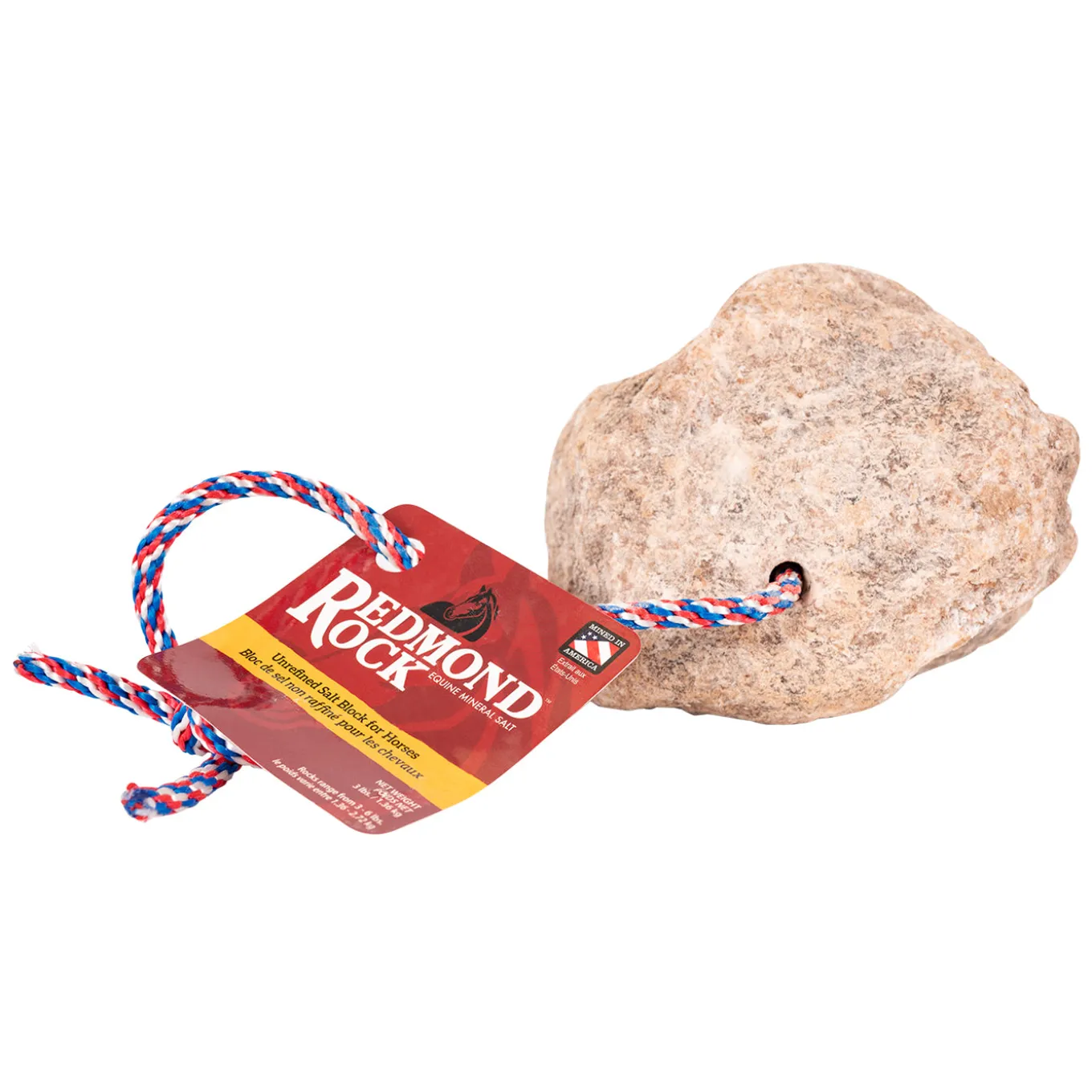 Redmond Salt Block W/ Rope 1-3 kg