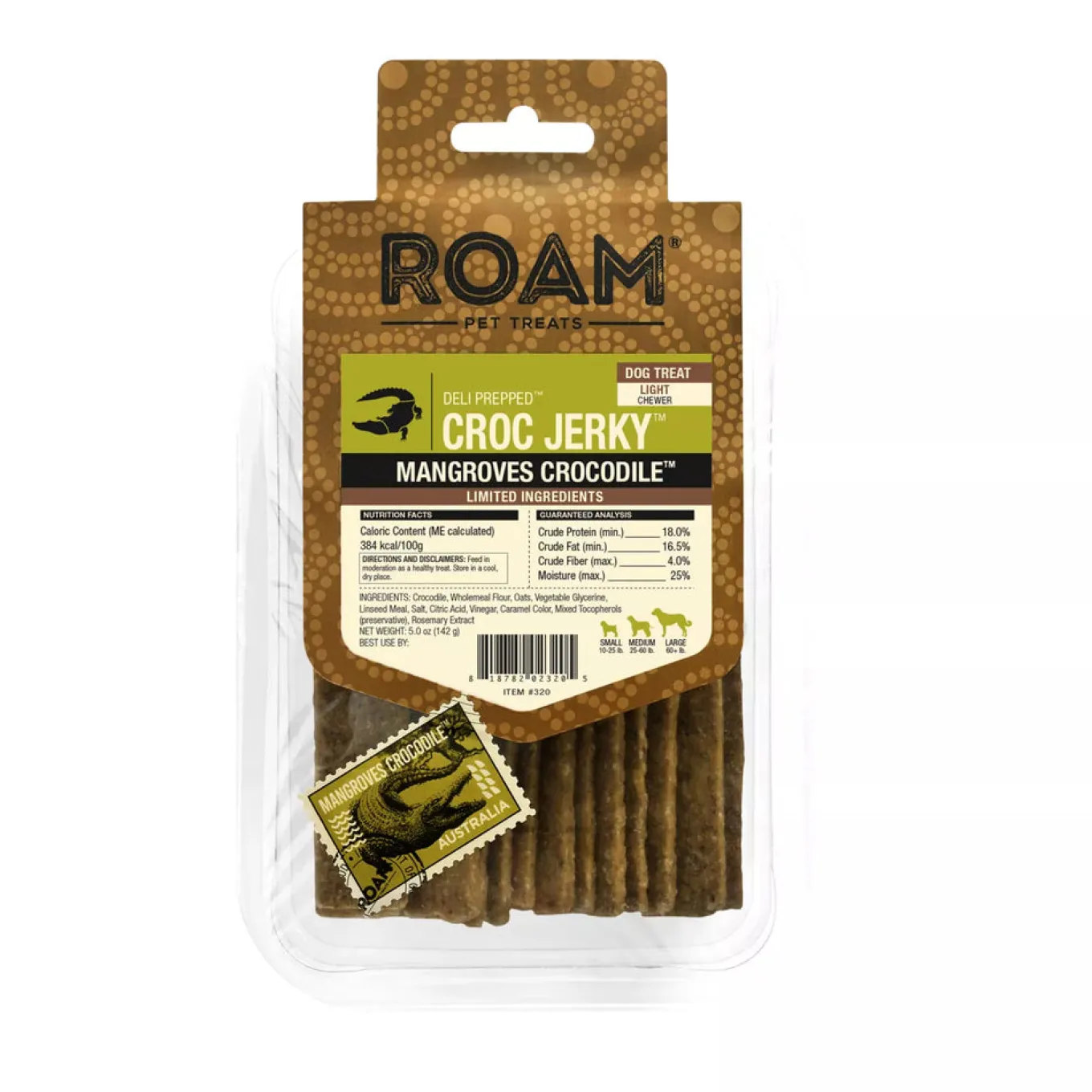 Roam Croc Jerky 142 g