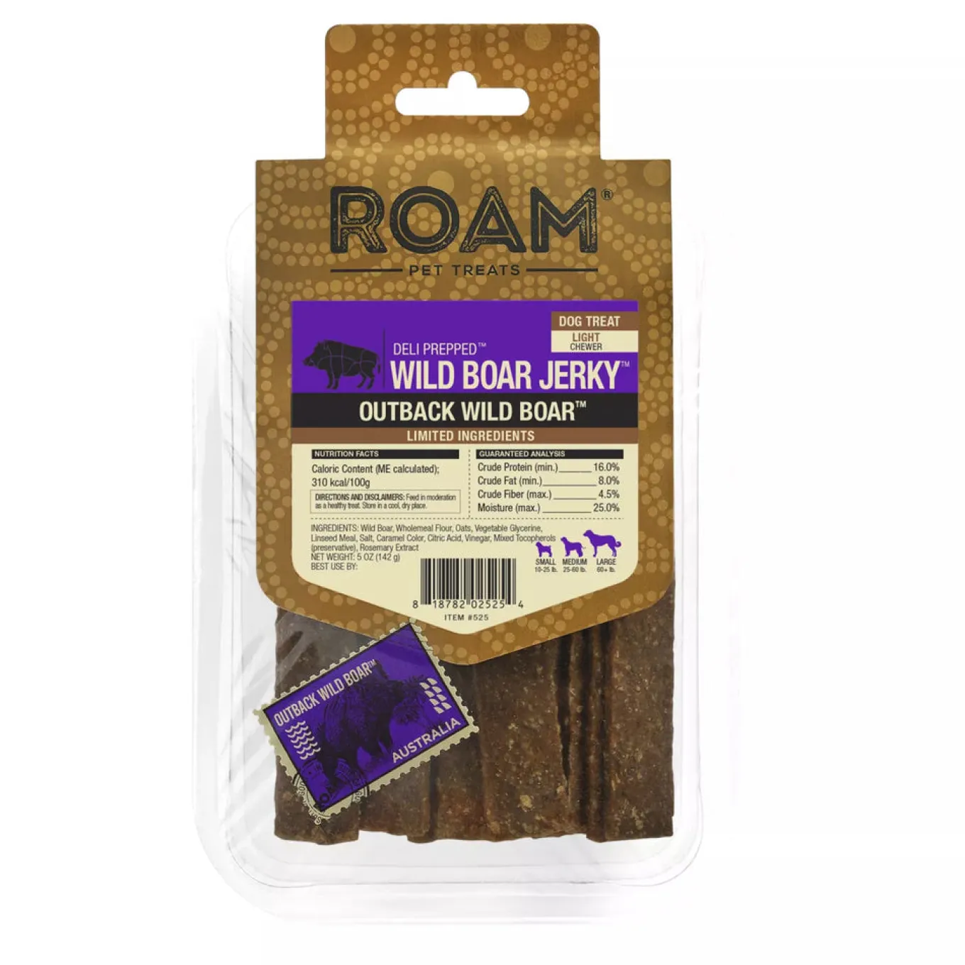 Roam Wild Boar Jerky 142 g