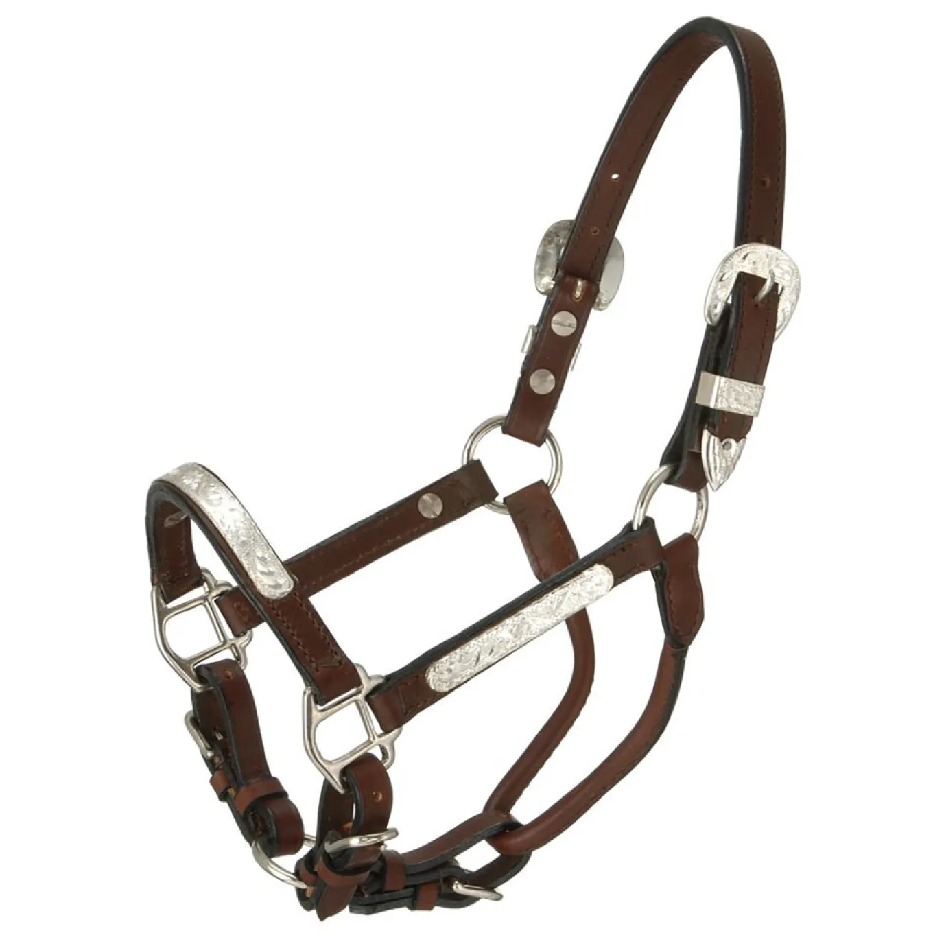 Royal King Silver Bar Miniature Show Halter