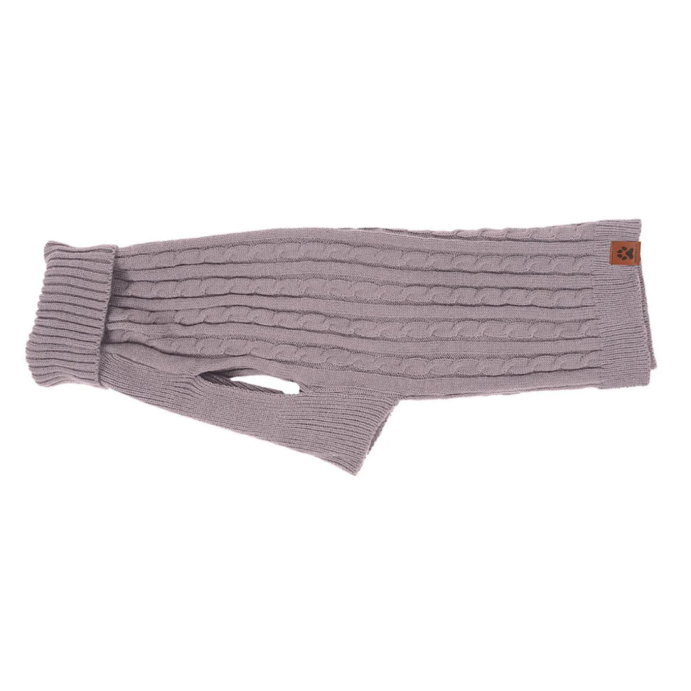 Shedrow K9 Brentwood Cable Knit Dog Sweater Plus