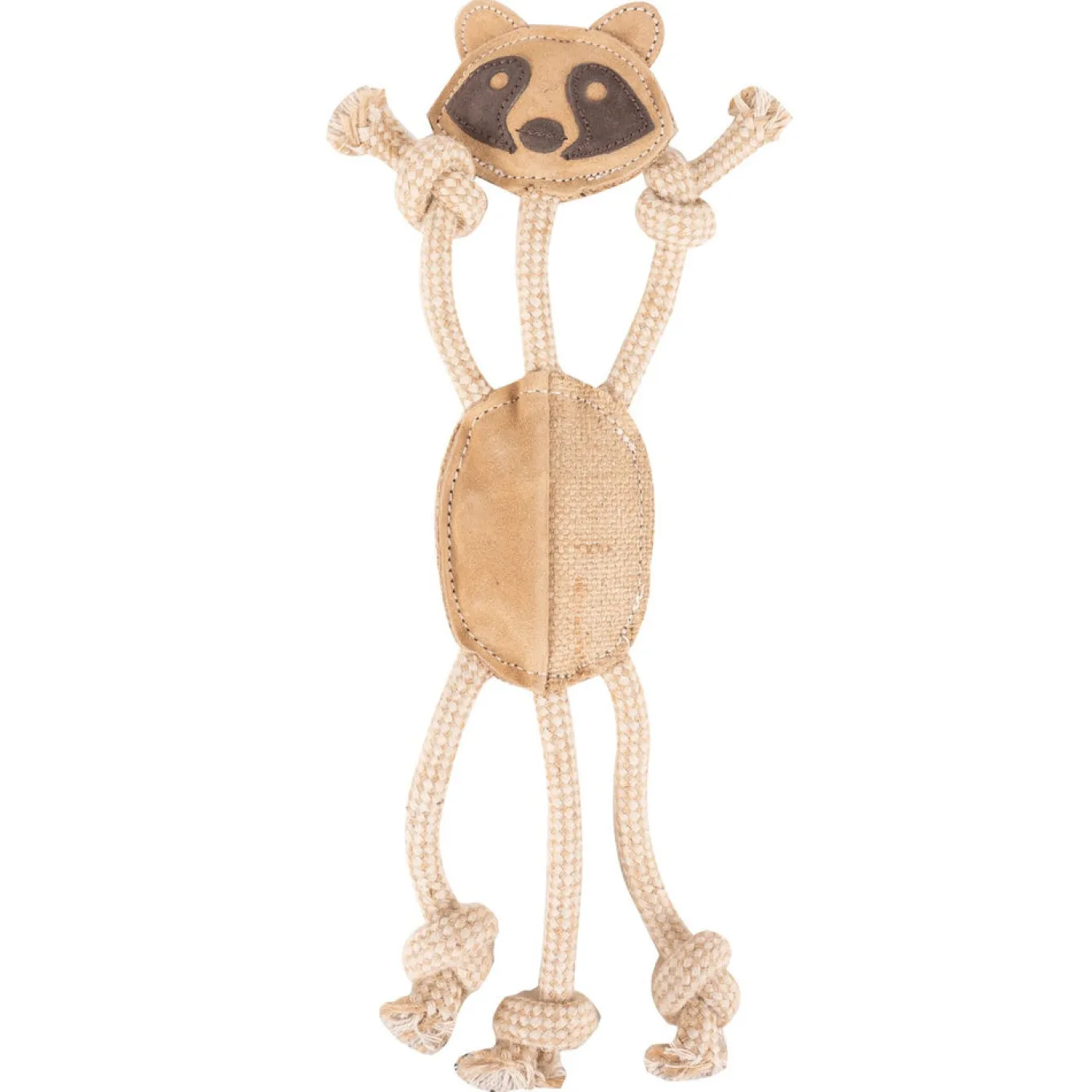 Shedrow K9 Jute & Rope Raccoon Dog Toy