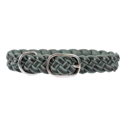 Shedrow K9 Rideau Braided Rope & Leather Collar