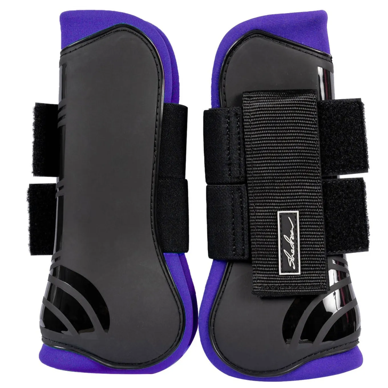 Shedrow Open Front Boots W/ Coloured Lining