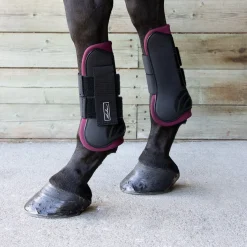Shedrow Open Front Boots W/ Coloured Lining