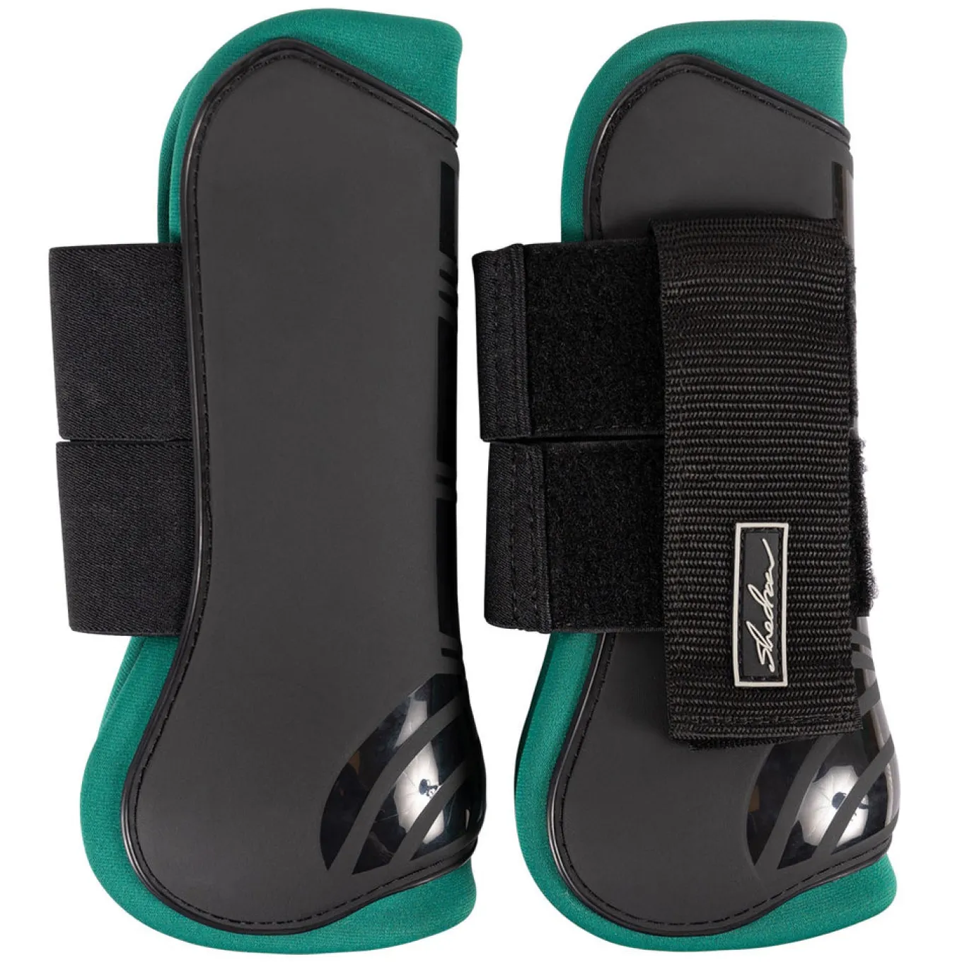 Shedrow Open Front Boots W/ Coloured Lining
