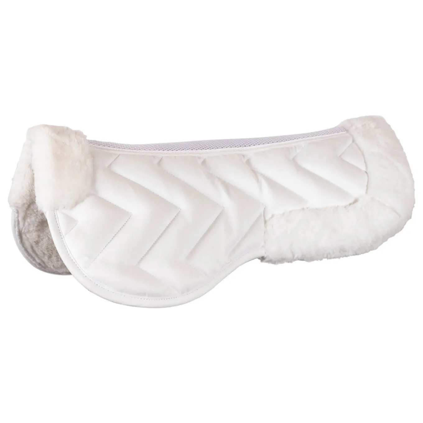 Shedrow Synthetic Suede Half Pad W/ 3D Mesh Spine
