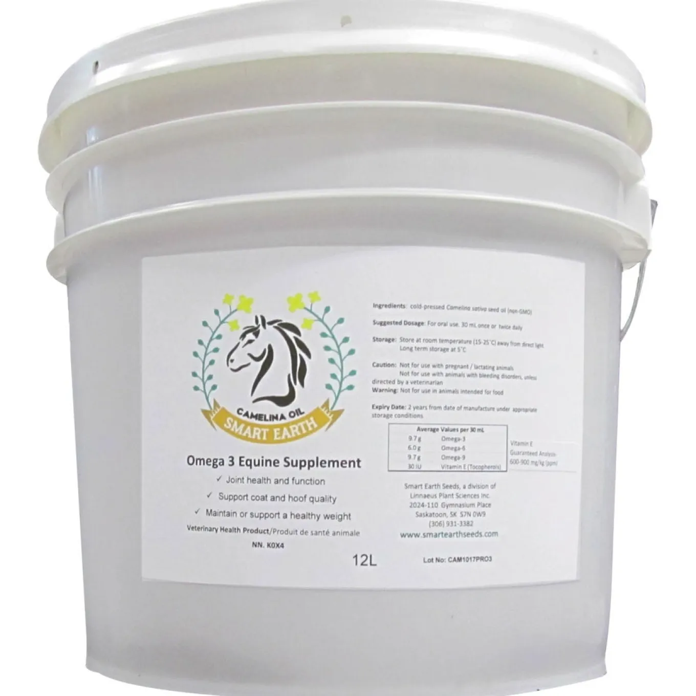 Smart Earth Camelina Oil 13.25 L