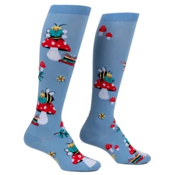 Sock It To Me I'd Rather Bee Reading Knee High Socks