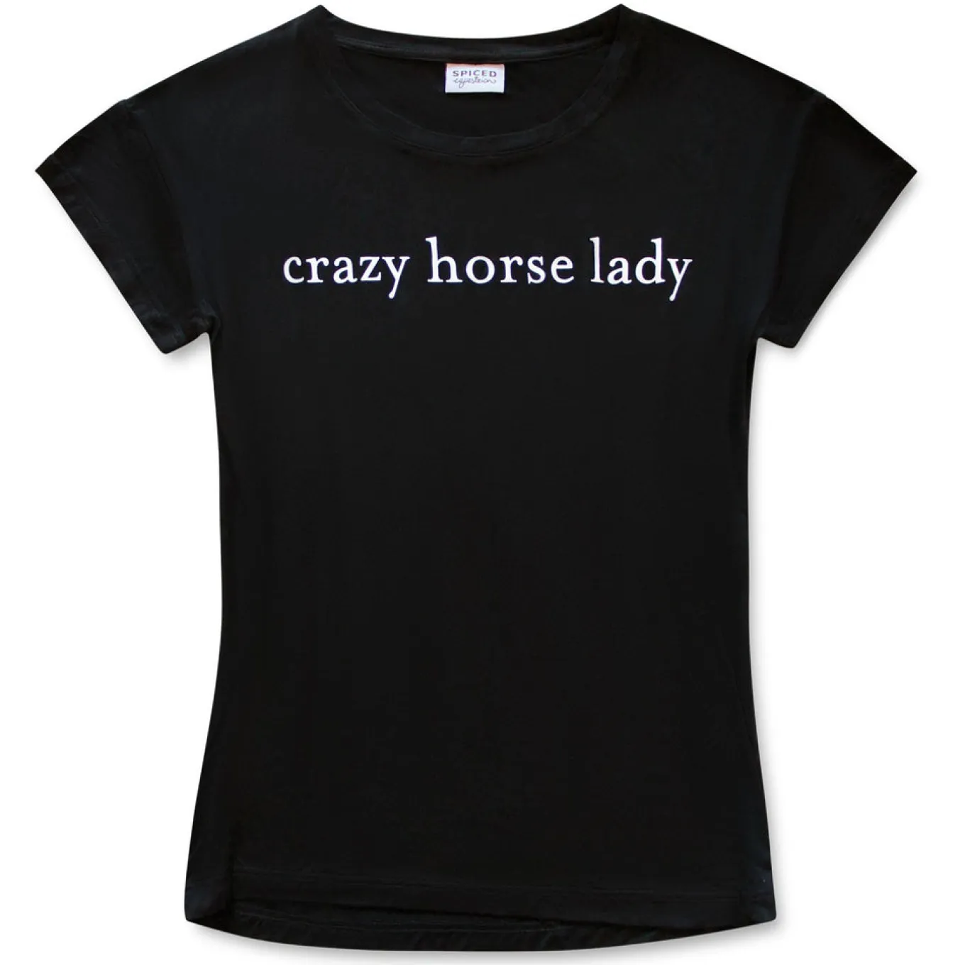 Spiced Equestrian Crazy Horse Lady Tee