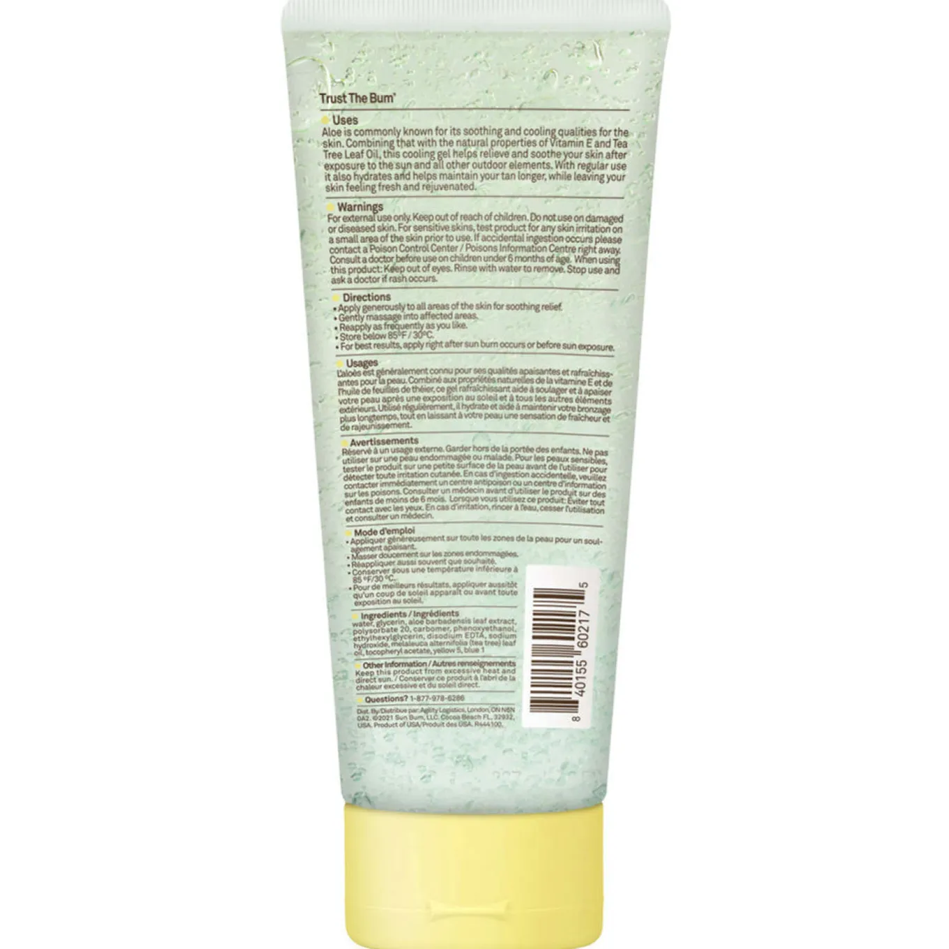 Sun Bum Cool Down Gel 177 mL