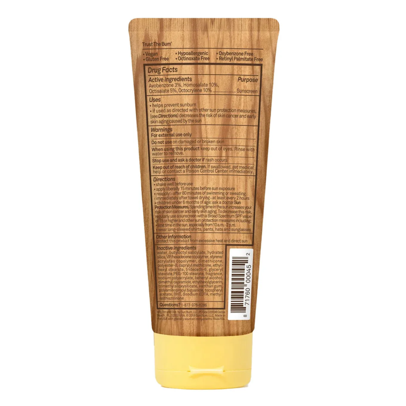 Sun Bum SPF 50 Sunscreen Lotion 177 mL