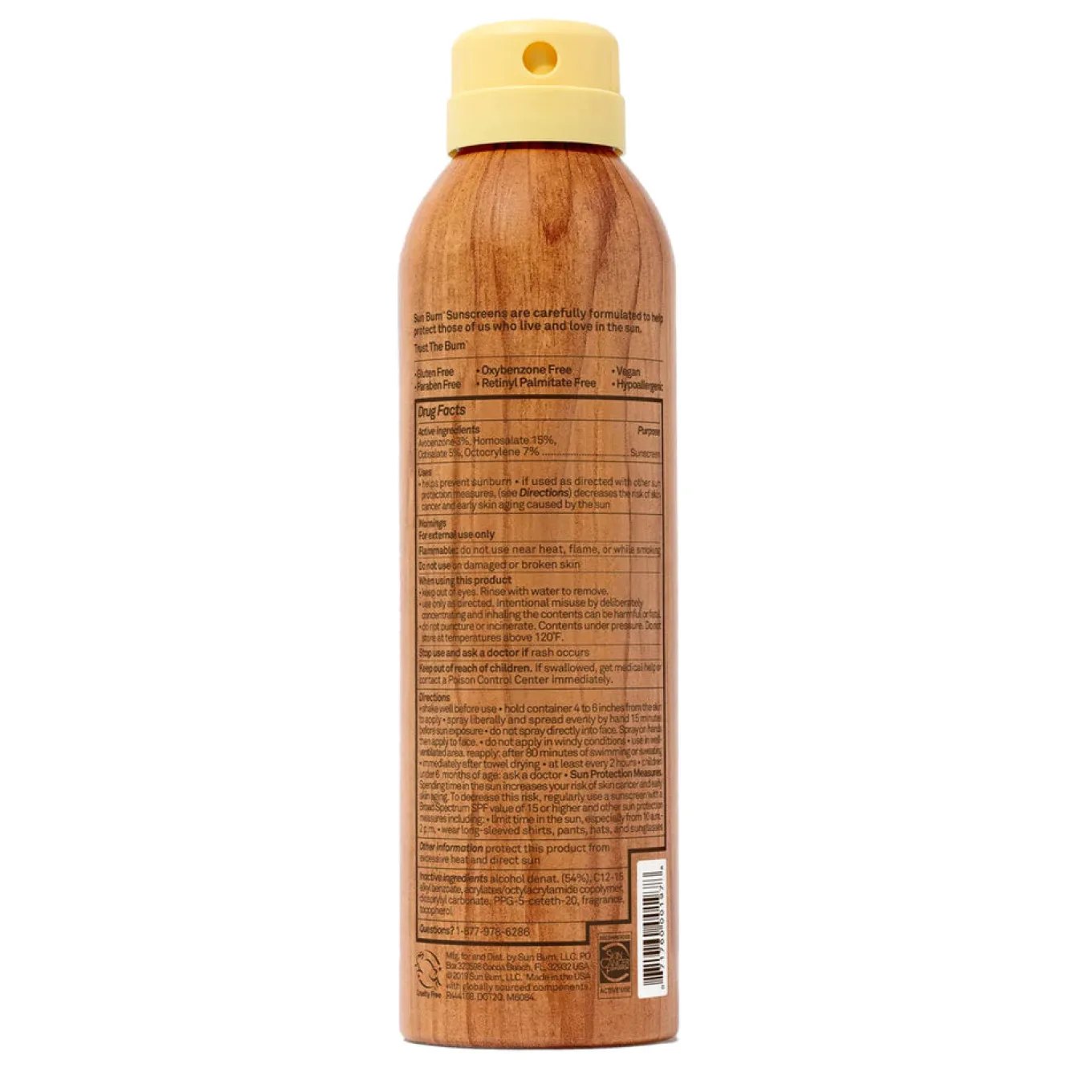 Sun Bum SPF 50 Sunscreen Spray 177 mL