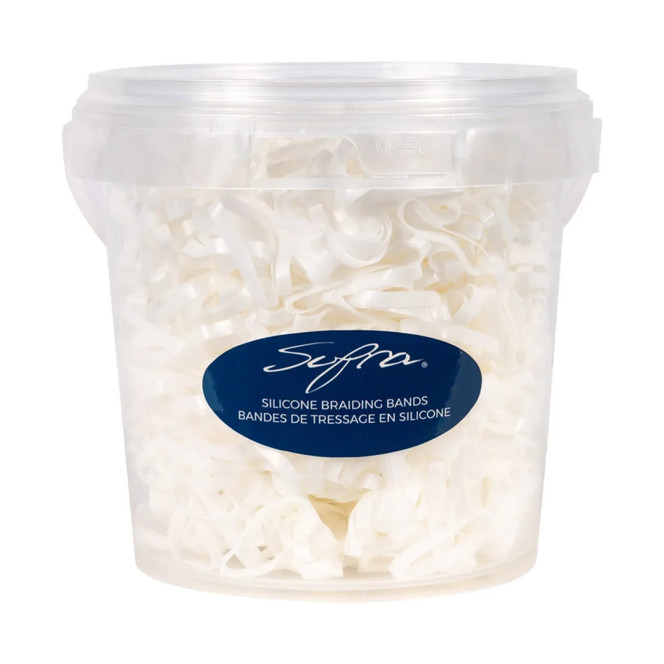 Supra Wide Braiding Elastics - Tub of 1500