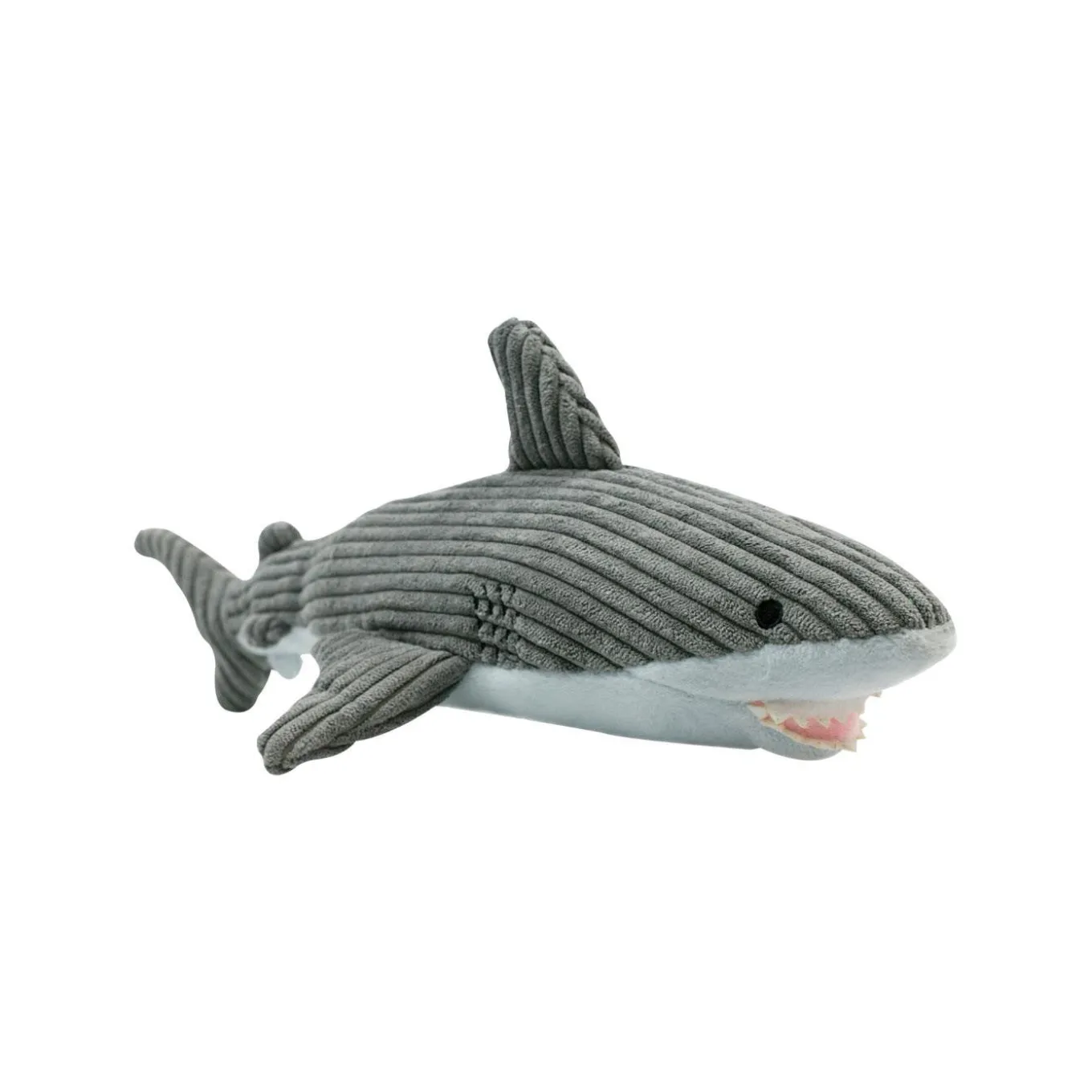 Tall Tails Plush Shark W/ Crunch & Squeaker