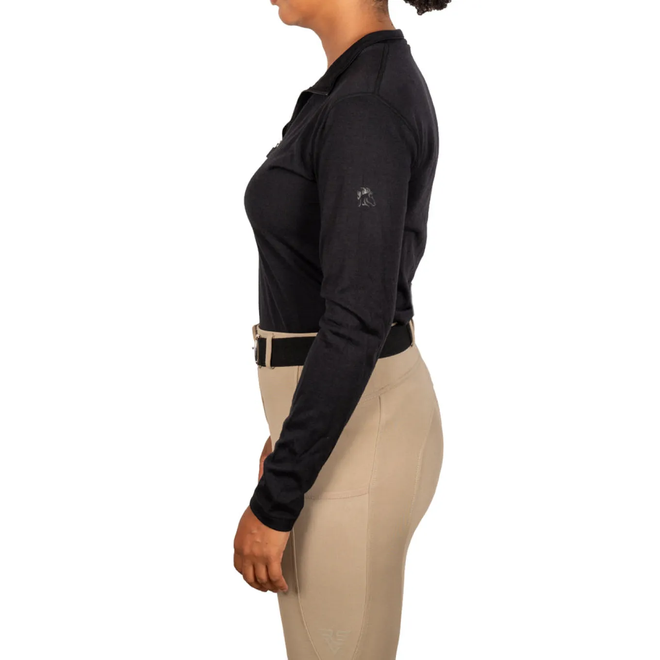 TemTeq Washable Wool Blend Quarter Zip Base Layer