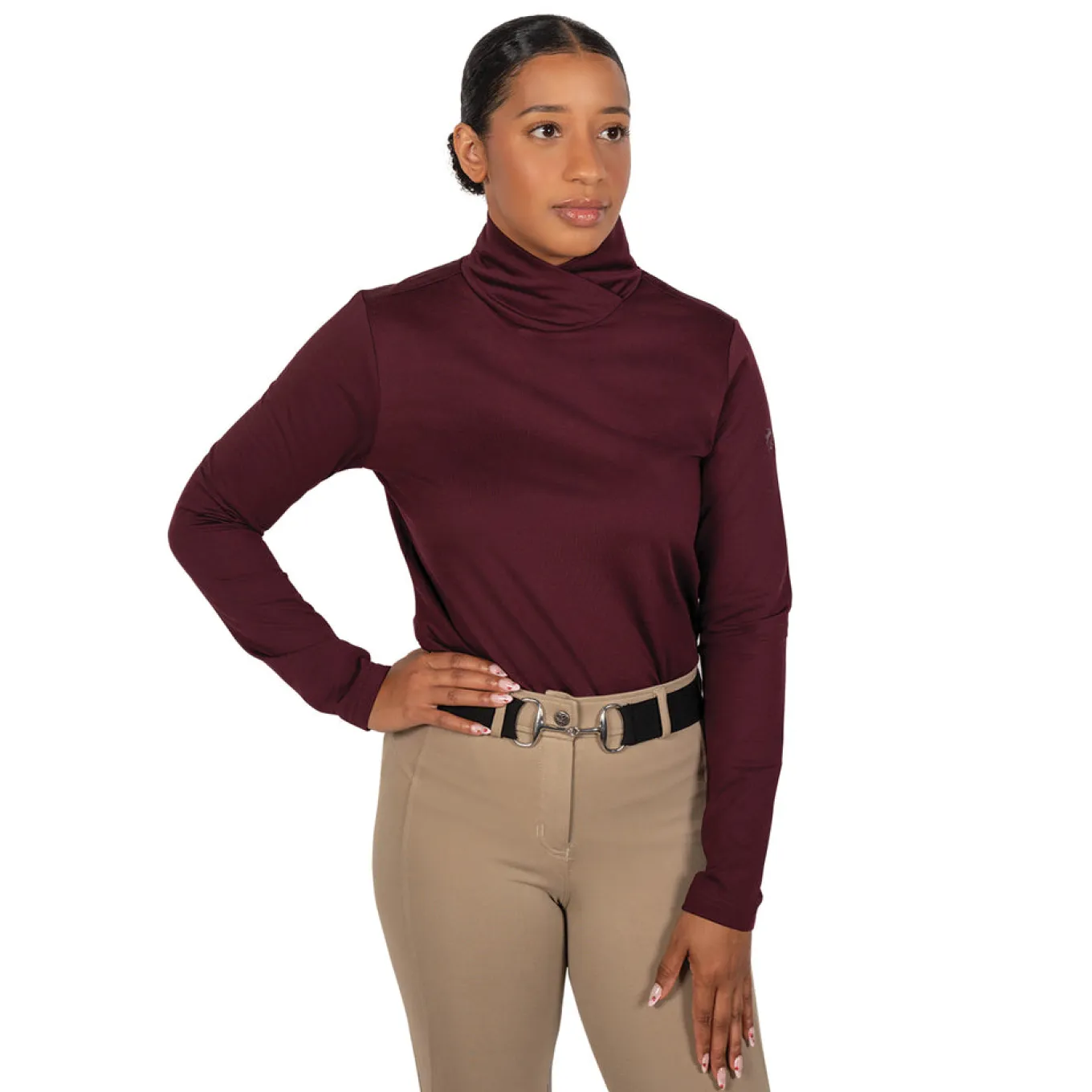 TemTeq Waverly Crisscross Neck Top