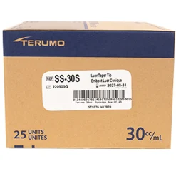 Terumo 30cc. Syringe - Box Of 25