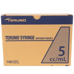 Terumo 5cc. Syringe - Box Of 100
