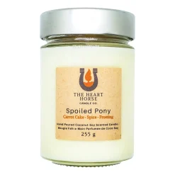 The Heart Horse Candle Co. Spoiled Pony Candle