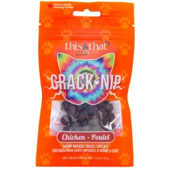 This & That Crack Nip Chicken Cat Treats 43 g