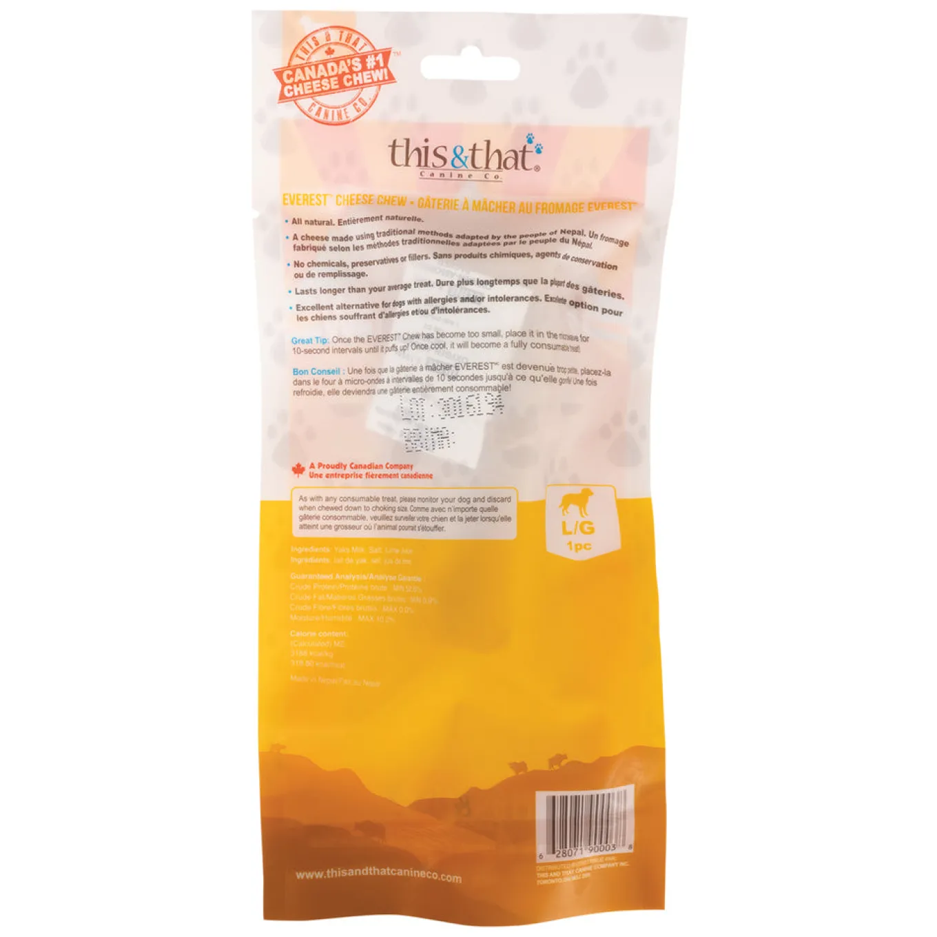 This & That Everest Dog Chew