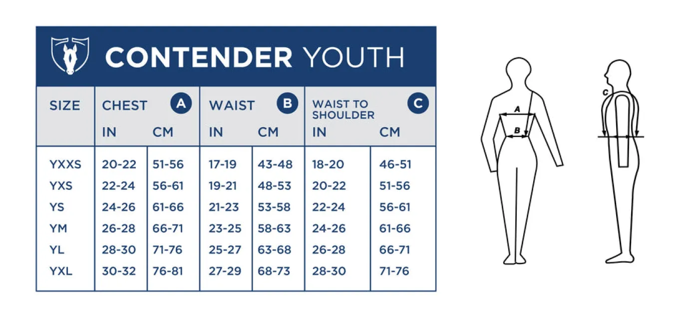 Tipperary Contender ASTM Body Protector - Youth