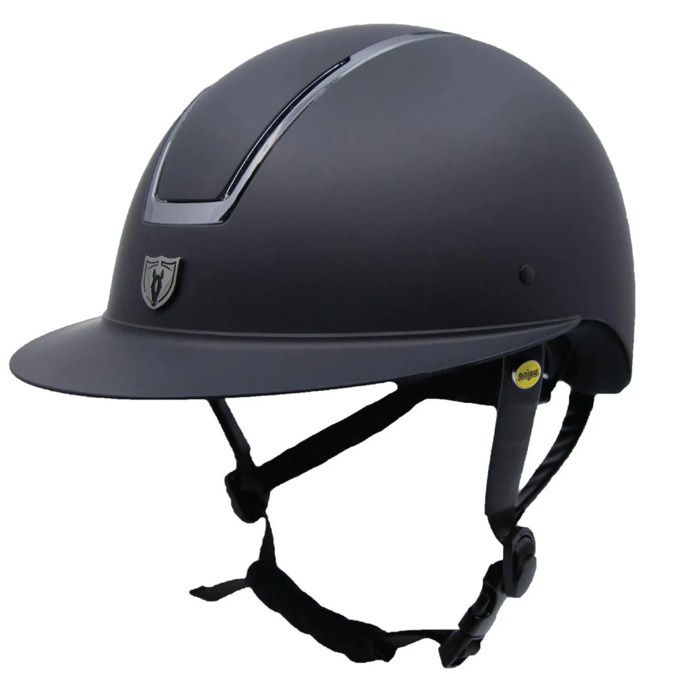 Tipperary Windsor Wide Brim MIPS Helmet - Black Chrome Trim