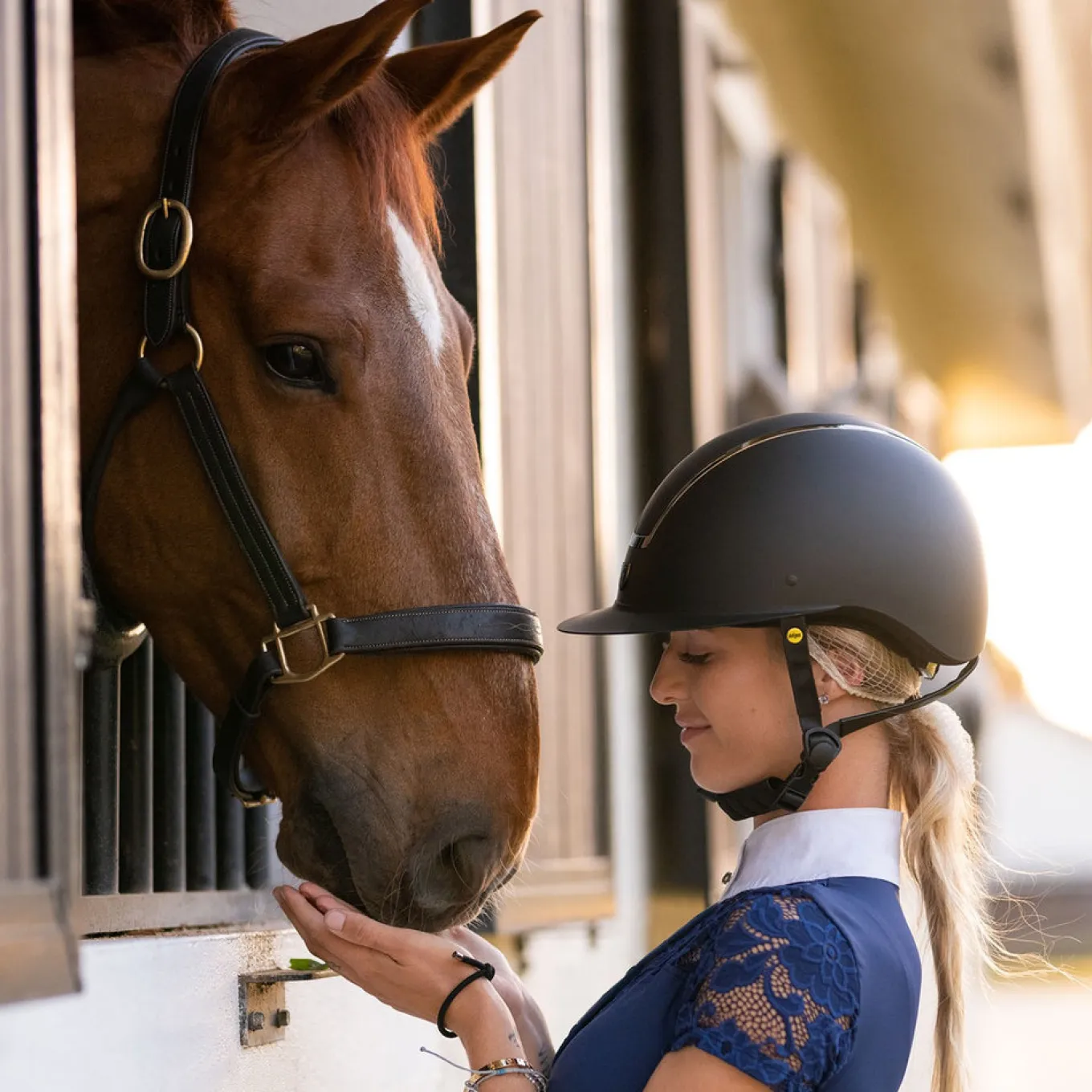 Tipperary Windsor Wide Brim MIPS Helmet - Black Chrome Trim