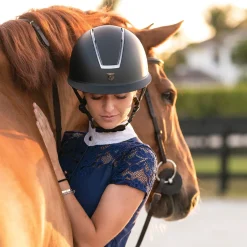 Tipperary Windsor Wide Brim MIPS Helmet - Black Chrome Trim