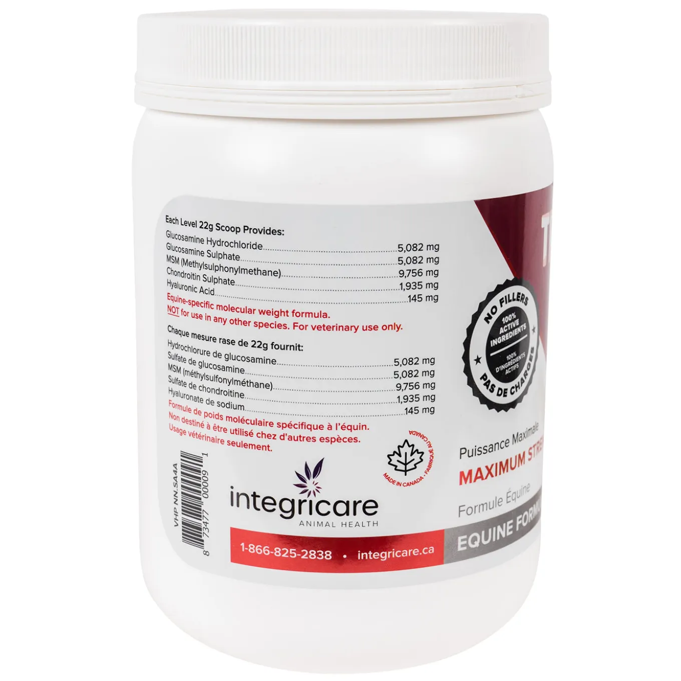Tri-Acta Equine H.A. Maximum Strength 1 kg