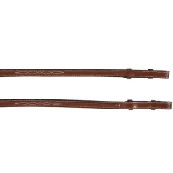 Val du Bois Fancy Stitched Raised Laced Reins