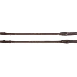 Val du Bois Raised Fancy Stitched Rubber Reins