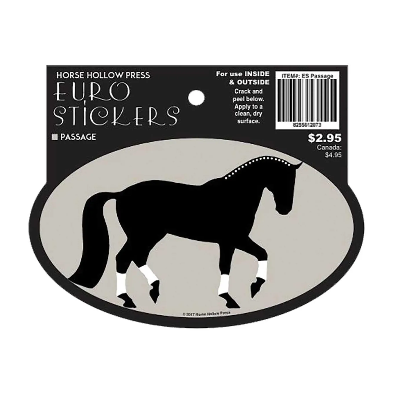 Vinyl Window Decal - Dressage