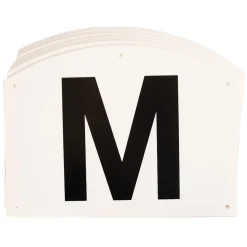 Wall-Mounted Dressage Letters