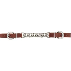 Weaver Canyon Rose Leather Single Flat Link Curb Strap 11.4 cm