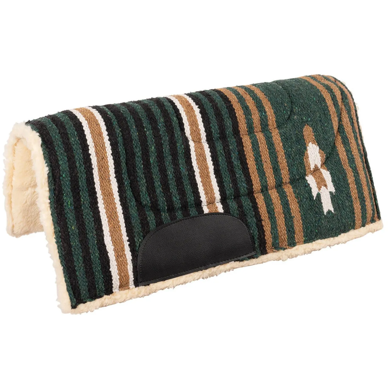 Weaver Fleece Lined Navajo Pony Western Saddle Pad
