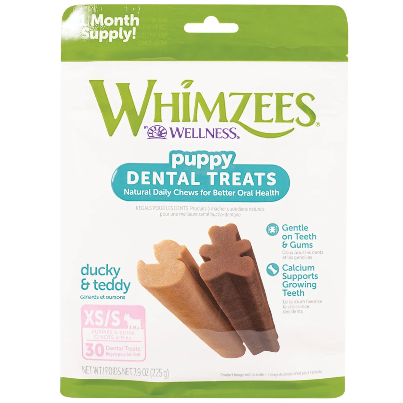Whimzees Puppy Extra Small/Small Breed Value Pouch