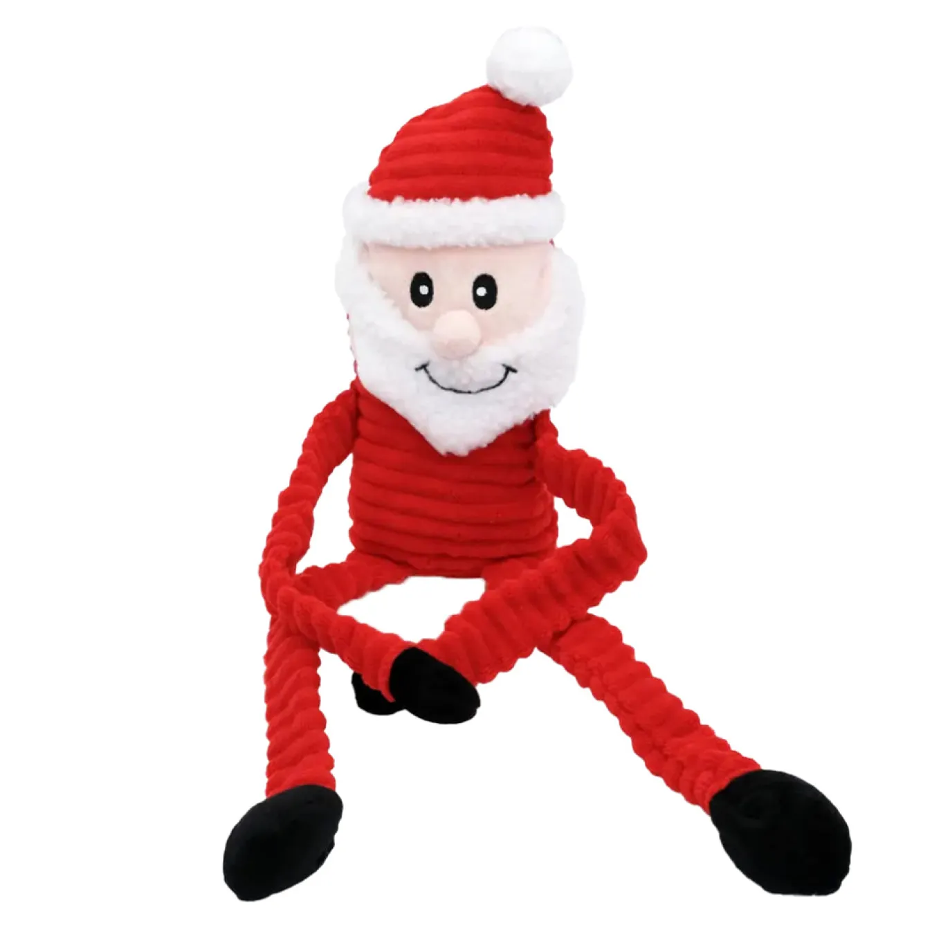 ZippyPaws Holiday Crinkle Santa