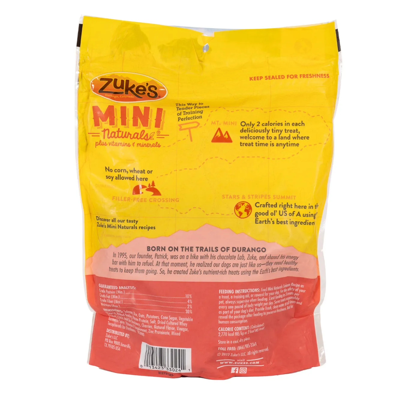 Zuke's Mini Naturals Salmon Dog Treats 453 g